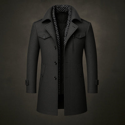 Harrington Wool Coat