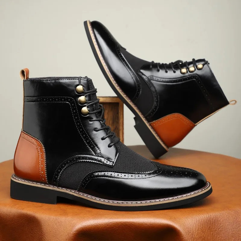 Aldric Leather Boots
