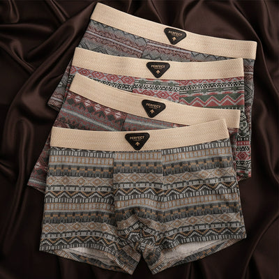 Porter Retro Cotton Boxer Briefs