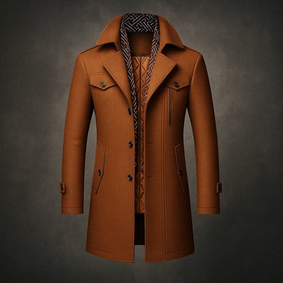 Harrington Wool Coat