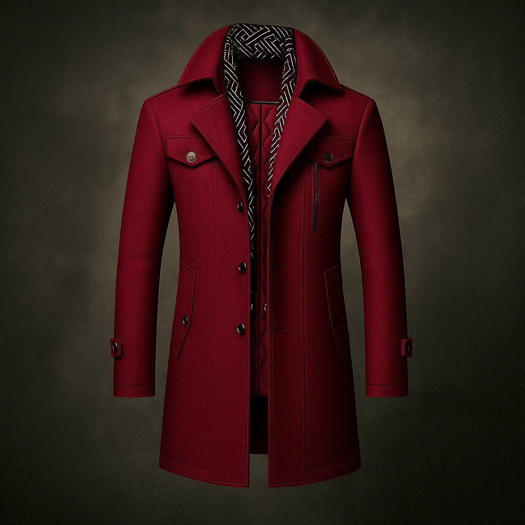 Harrington Wool Coat