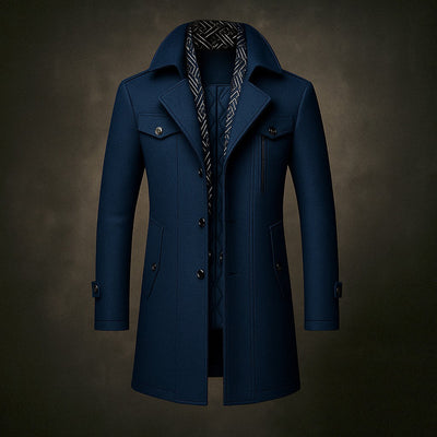 Harrington Wool Coat